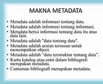 Metadata Administratif Adalah